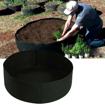 127*30cm Vegetable Garden Bed Raised Flower Box Round Grow Bag Planter Herb Fabric Vegetable Jardin Seedling Growing Pots 5 size
127*30cm Vegetable Garden Bed Raised Flower Box Round Grow Bag Planter Herb Fabric Vegetable Jardin Seedling Growing Pots 5 size