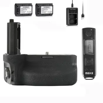 Meike MK-A7R IV Pro Battery Grip for Sony a7RIV a7R4 a7IV a74 a9II with 2 NP FZ100 Battery and charger as VG-C4EM
Meike MK-A7R IV Pro Battery Grip for Sony a7RIV a7R4 a7IV a74 a9II with 2 NP FZ100 Battery and charger as VG-C4EM