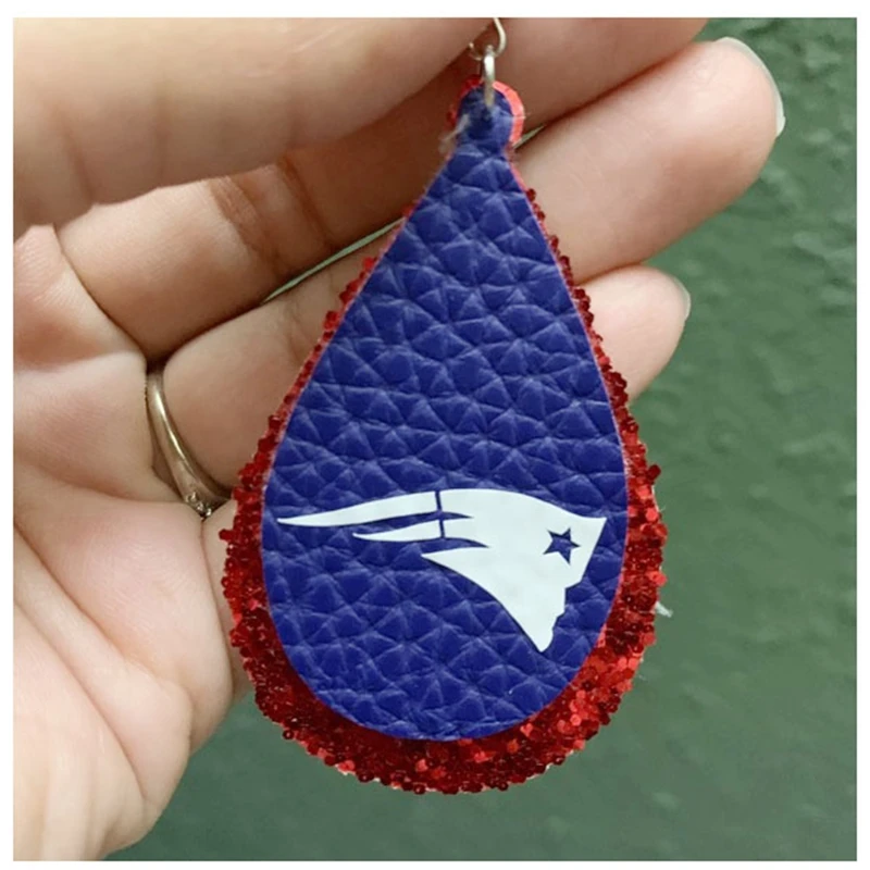 we can customize england patriots faux leather earrings two layes earrings glitter earrings
we can customize england patriots faux leather earrings two layes earrings glitter earrings