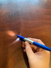 Bolígrafo plegable 4 en 1 para pantalla táctil, mini bolígrafo capacitivo Universal con LED para tableta y teléfono móvil