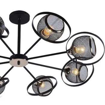 Ceiling interior chandelier Nena in modern style, 60 W, e27, for 8 lamps
Ceiling interior chandelier Nena in modern style, 60 W, e27, for 8 lamps