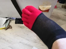 Calcetines deportivos de algodón para hombre, ropa interior para zapatillas, para hacer ejercicio, transpirables, con 5 dedos, 1 par, talla de 38 a 43