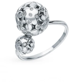 Silver ring with cubic zirconia sunlight sample 925 
Silver ring with cubic zirconia sunlight sample 925