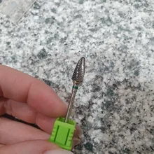 Cono de carburo de tungsteno de broca para rebaba mm broca para fresa para manicura máquina de taladro eléctrico poco máquina para herramientas de uñas