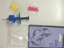 Uds portátil cebos de pesca Clip liviano Señuelos de Pesca profesional gusano gusanos Clip accesorio de aparejos de pesca