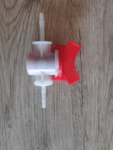 4mm 6mm 8mm 10mm 12mm 16mm 20mm espiga para manguera de dos vías de bola de plástico de válvula de acuario jardín Micro conector para riego