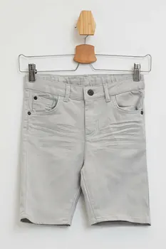 DeFacto Boy Summer Denim Shorts Boys Light Blue Grey Short Jeans Boy Casual Mid-length Bermuda-M3362A619HS 
DeFacto Boy Summer Denim Shorts Boys Light Blue Grey Short Jeans Boy Casual Mid-length Bermuda-M3362A619HS