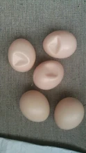 Juego educativo para incubar huevos de gallina, simulación de cría de huevos artificiales de plástico, pintura artesanal, huevo de Pascua, 5 uds.