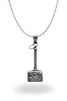 Angemiel Men Thor 'S Hammer Mjolnir Silver Color Chain Metal Necklace
Angemiel Men Thor 'S Hammer Mjolnir Silver Color Chain Metal Necklace