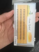 Pestañas postizas individuales tipo profesional, extensiones de pestañas en grupos para colocar individualmente en forma de racimo de 60 unidades, maquillaje profesional