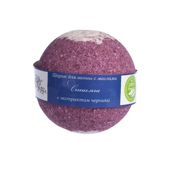 Savonry bath ball with oils of Blue (blueberry)
Savonry bath ball with oils of Blue (blueberry)