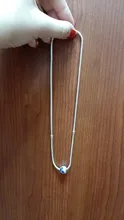 Collar de cadena de serpiente de plata de ley 925, 45-60cm con certificado, apto para colgantes, dijes de cuentas, joyería, colgante, accesorios