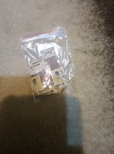 Clips de Metal elásticos para envolver, 10 unidad/bolsa de repuesto, ganchos con Clips de sujeción, color blanco café