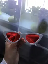 Glasses Women Accessories Radiation-Protection Cat-Eye-Shades New UV Candy Integrated