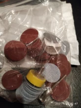 Abrasives Polishing-Tools Sanding-Discs NEWONE 25mm 100pcs/Set Hook Loop for Backer-Plate