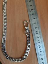 Largo 120cm/100cm conveniente cadena de Metal para bolso Correa manija de bolso de hombro bolsa 3 Color cadena Accesorios