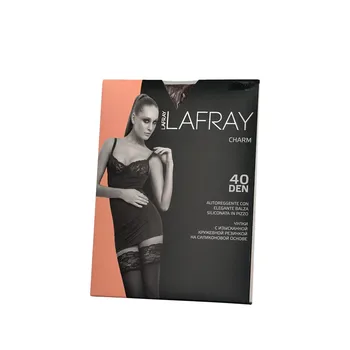 Women's stockings la fray charm with a silicone-based lace band 40den cacao 1/2 size
Women's stockings la fray charm with a silicone-based lace band 40den cacao 1/2 size