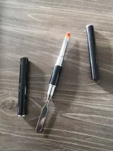 Pinceles de doble cara para manicura, accesorios para esculpir uñas acrílicas, poligel, espátula, herramientas para uñas