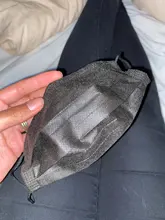 5-200 Uds máscara desechable no tejido máscaras de capa de 3 capas filtro Anti polvo transpirable adultos máscara de boca negro en STOCK Mondmasker