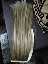 WTB-coleta sintética superlarga y Lisa, coleta con cordón, pinzas de fibra de alta temperatura, extensiones de cabello, cola de caballo