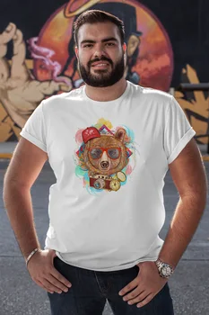 Angemiel Wear Holiday-Makers Bear White Men 'S Cotton Big Size T-Shirt 
Angemiel Wear Holiday-Makers Bear White Men 'S Cotton Big Size T-Shirt