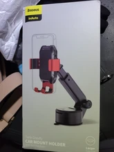 Baseus la gravedad titular del teléfono del coche ajustable Auto apoyo de aspiración con Base para 4,7-6,5 pulgadas teléfono móvil montaje de teléfono de coche soporte