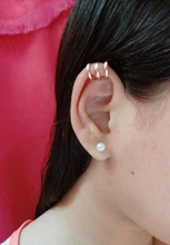 Pendientes geométricos con forma de cruz y hoja de estrella para mujer, aretes, Color dorado, sin Piercing, Clips, joyería