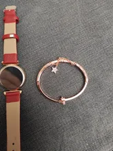 Conjunto de relojes con flores para mujer, pulsera de cuero, de cuarzo, informal, 2 uds.