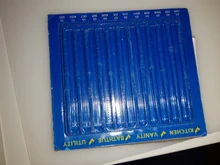 12/set palos Sani aceite de descontaminación de la cocina, baño, bañera desagüe limpiador de limpieza de alcantarillado Rod conveniente alcantarilla pelo claro