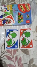 UNO juego de Super Mario familia gracioso entretenimiento juego Poker juguetes de los niños jugando a las cartas #12