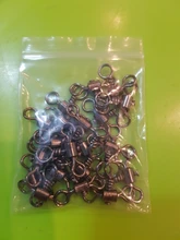 DNDYUJU-conector de pesca de 20 piezas, barril de rodamiento giratorio, conector giratorio de 3 vías, señuelo para anzuelo, línea de carpa, línea cruzada