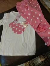 Ropa de algodón de manga larga de conejo para niños y niñas, trajes informales de Minnie para bebés, venta al por menor, novedad de 2021, envío gratis