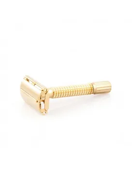 Epsilon Double Edge Butterfly Safety Razor Gold 
Epsilon Double Edge Butterfly Safety Razor Gold