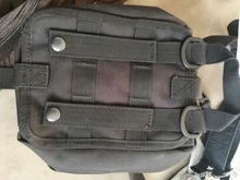 Molle-Bolsa de caza para exteriores, accesorios, riñonera, herramientas de supervivencia, Kits médicos portátiles para cinturones tácticos, mochila de hombro