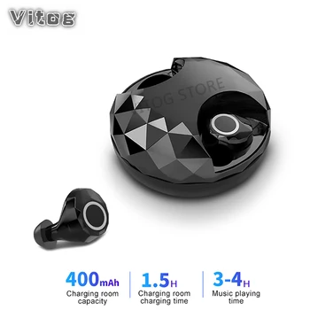 TWS Wireless Earphones Headphone IPX5 Waterproof Bluetooth Earphone 8D HiFi Stereo Sport Earbuds Gaming Headsets with Micrphone
TWS Wireless Earphones Headphone IPX5 Waterproof Bluetooth Earphone 8D HiFi Stereo Sport Earbuds Gaming Headsets with Micrphone