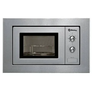 Balay microwave integrable 3WGX-1923 stainless steel with capacity 18 ltr. 5 tiers power 800W and 1000W grill.
Balay microwave integrable 3WGX-1923 stainless steel with capacity 18 ltr. 5 tiers power 800W and 1000W grill.