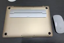 Baseus Laptop Stand for MacBook Air Pro Adjustable Aluminum Laptop Riser Foldable Portable