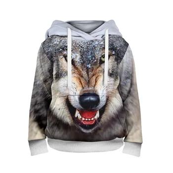 Kids sweatshirt 3D Wolf 
Kids sweatshirt 3D Wolf