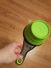 Cuenco plegable para mascotas, cuchara de comida, bolsa de comida, tazón de agua, taza medidora, cuchara de comida para perros, 1 ud.