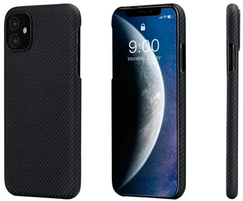 Pitaka aircase (ki1101ra) case for iPhone 11 (black/gray)
Pitaka aircase (ki1101ra) case for iPhone 11 (black/gray)