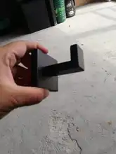 Robe Hook Paper-Holder Bar-Shelf Rail-Bar-Rack Towel Bathroom-Hardware-Set Tissue Black