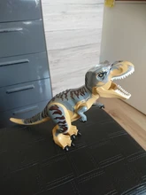 Juego de bloques de construcción de dinosaurio tiranosaurio Jurásico Rex 2 para niños, juguete de ensamblaje de dinosaurios, Pterosaurio Raptor, regalo para niños
