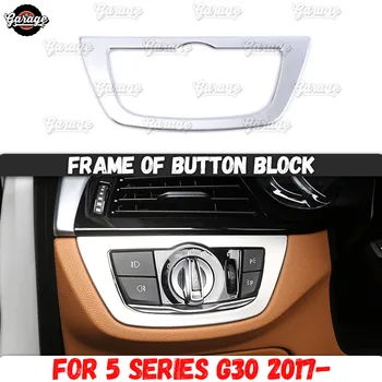 Frame of button block case for BMW 5 series G30 2017- ABS plastic molding 1 set /1 pcs decoration car styling
Frame of button block case for BMW 5 series G30 2017- ABS plastic molding 1 set /1 pcs decoration car styling