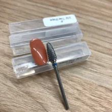 Carburo de tungsteno de MM broca para fresa fresas eléctrica uñas taladro cutícula de pedicura limpiar herramientas para manicura amortiguadores de taladro
