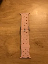 Correa de silicona para Apple watch 6, 44mm, 40mm, serie 5, 4, 3, 2 SE, accesorios, correa de Patrón de tejido, pulsera iWatch de 42mm y 38mm