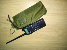Bolsa táctica militar Airsoft para Paintball Molle, bolsa de Radio Talkie, bolsa de botella de agua