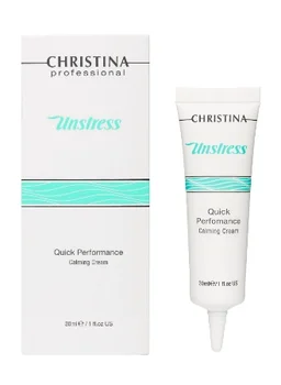 Soothing Cream of rapid action Christina Unstress quick performance calming cream 30 ml
Soothing Cream of rapid action Christina Unstress quick performance calming cream 30 ml