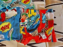 5 pieces Childrens Underwear 3 to 7 yrs boys Flat-angle cotton underpants baby cartoon SpiderMan pants Boxer panties set