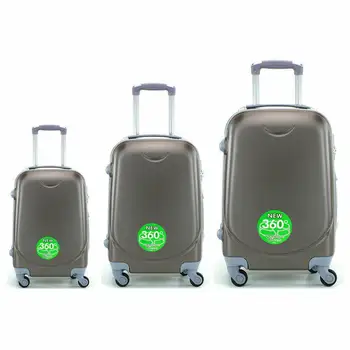 Juego de 3 4's smooth rigid suitcases wheels rotating 360 luggage suitcase travel Bag Brown
Juego de 3 4's smooth rigid suitcases wheels rotating 360 luggage suitcase travel Bag Brown
