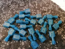 Conectores rápidos de Cable eléctrico, Terminal a presión de Cable de bloqueo de empalme, terminales eléctricos de crimpado, conector de Cable a prueba de agua, 50 uds. (25 juegos)